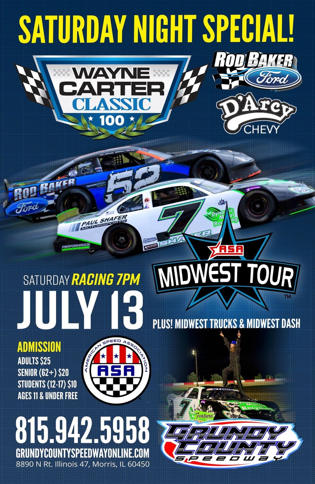 Wayne Carter Classic presented by Rod Baker Ford promo
