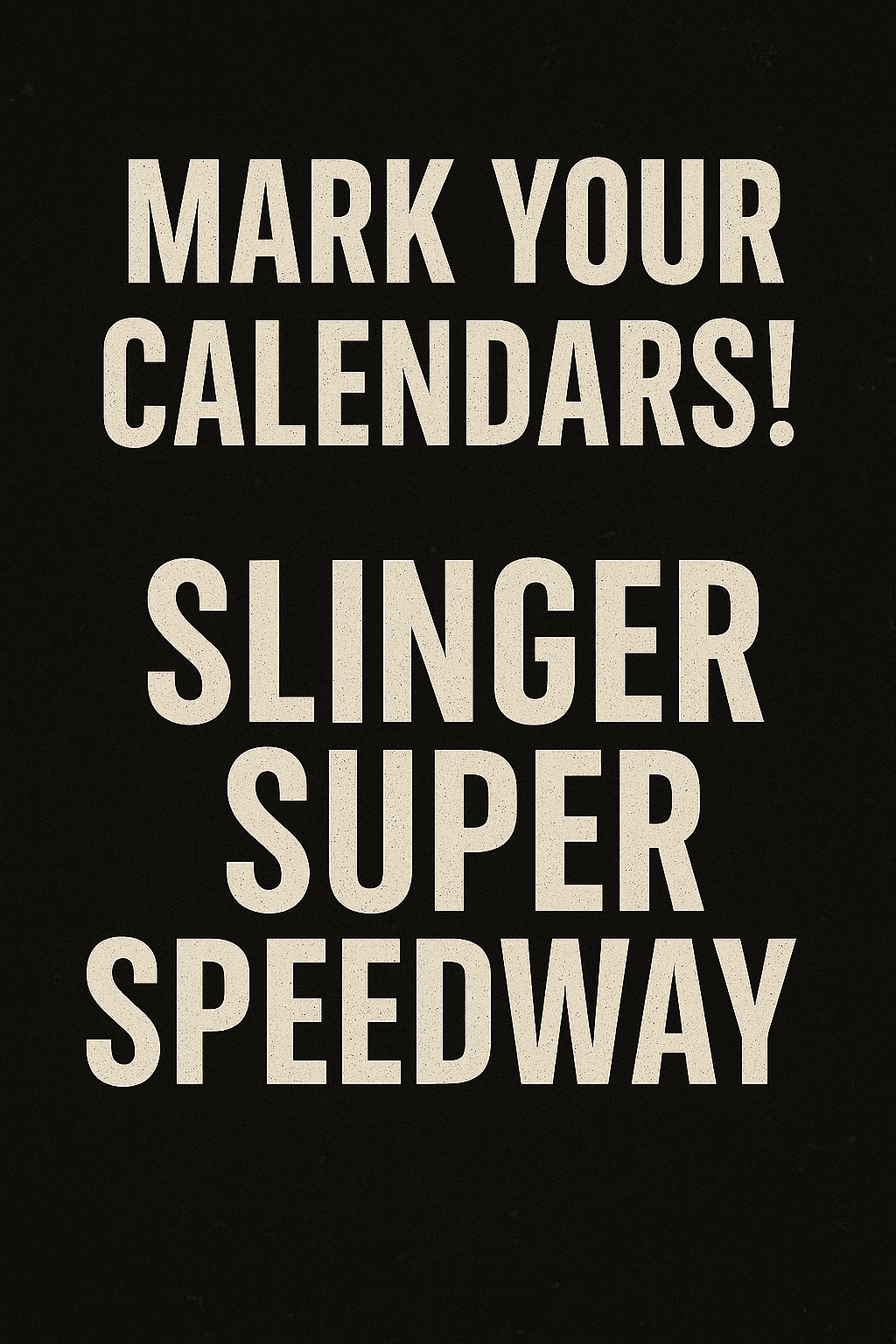 47th Annual Cobblestone Hotels Slinger Nationals promo